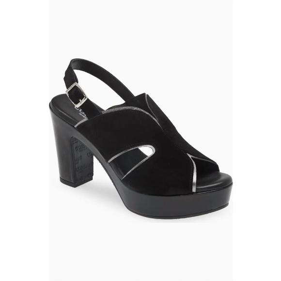CORDANI Shoes - NEW CORDANI toni slingback heels in black suede